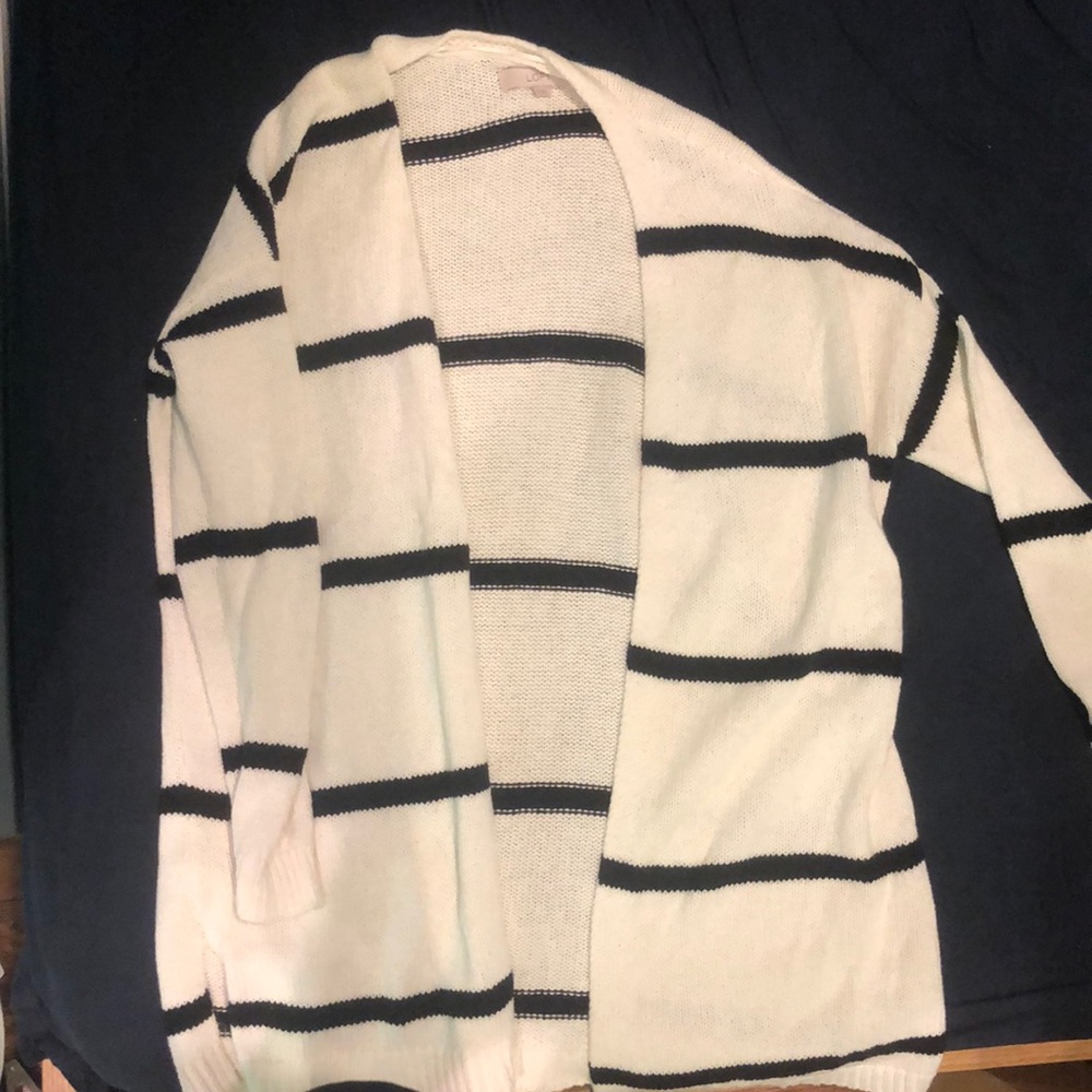 Long comfy knit cardigan
